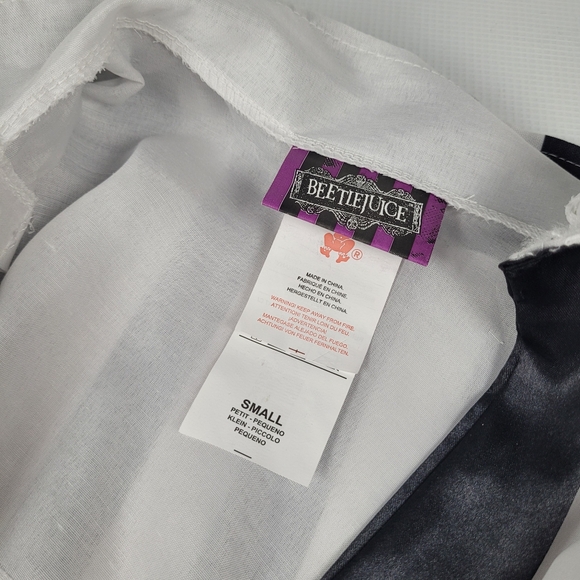 Pet BEETLEJUICE COSTUME S - Picture 4 of 8